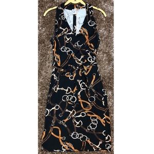 Cache bits and bridle dress